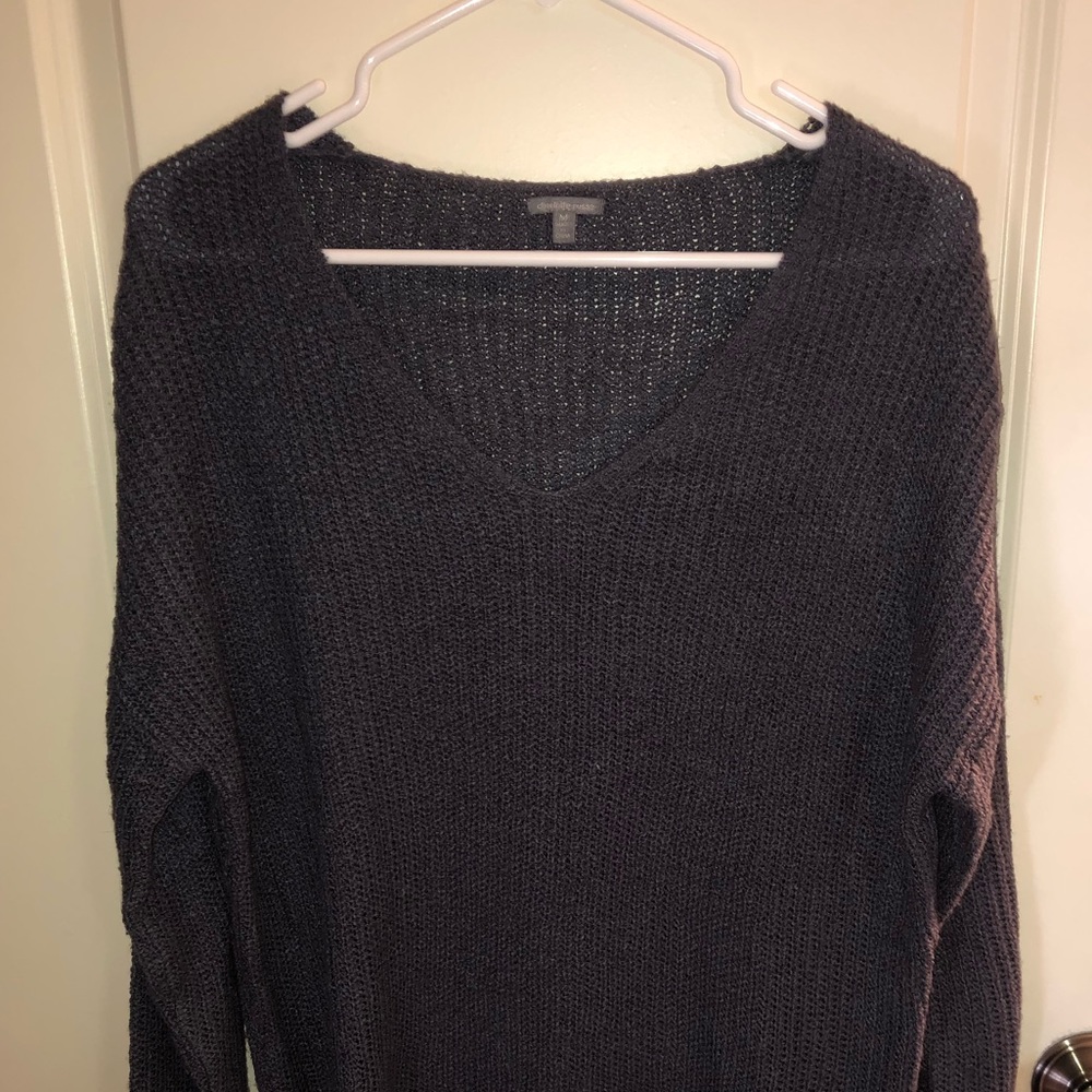 Navy/grey Charolette Ruse sweater